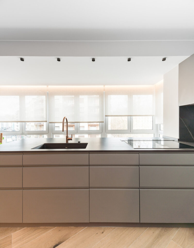 cocina gris